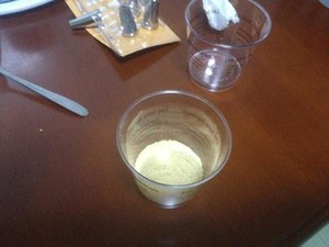 Wooden branny cup -- the practice measure that suits the sweetmeats that Xiaobai does 5