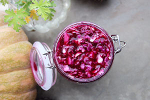 The practice move that considers the pickle of violet wild cabbage with respect to pharynx saliva 1