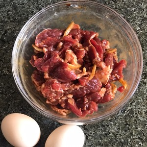 Beef preciouses jade the practice measure of meal of column boiler egg 2