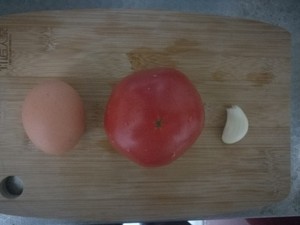Simple the practice measure of the tomato egg face of 0 failure 1