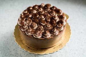 Cake of full-bodied chocolate Mu Si (6 inches) practice measure 19