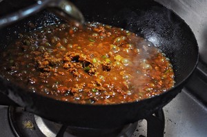 Home town flavour, the practice measure of face of fried bean sauce 15