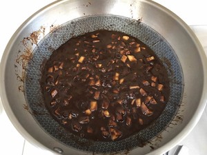 あんずバオの炒め豆ソースの練習法4