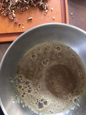 The practice measure of Pecan Pie of clique of fruit of green jade root 2