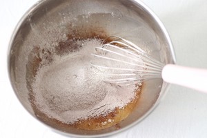 Light sweet the practice measure of chocolate chestnut cake 2