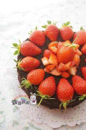 Aoliao the practice measure of fruit butter cake 18