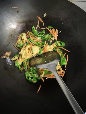 The practice measure of daily chow mien 6