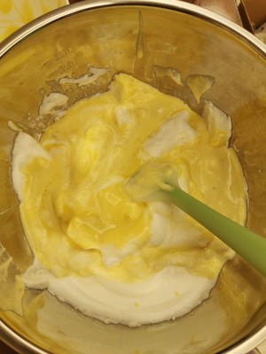Cake of quick worker banana (low fat low candy) practice measure 5