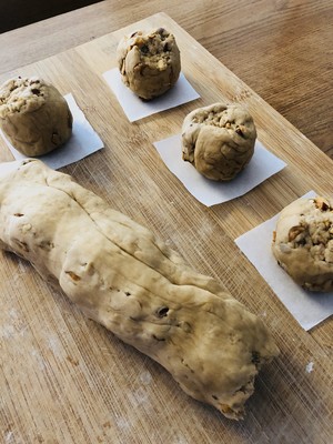 The practice measure of steamed bread of brown sugar of walnut of red jujube of save labour edition 9