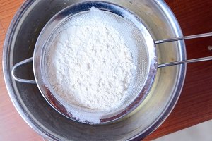 Oven makes cake (the practice of relative wind cake) practice measure 6