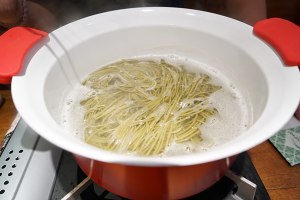 The practice measure of the buckwheat flour that wipe tea 2