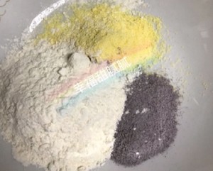 小麦と米以外の食品穀物の野菜のケーキ（栄養があり、味が良い）の練習 measure 1 