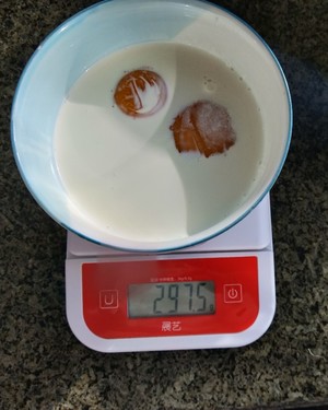 The practice measure of fluid of whip of simple and delicate egg 2