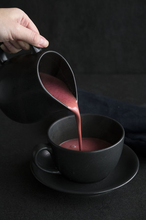 Hot cocoa is drunk much, had tried pinkly? practice measure 3