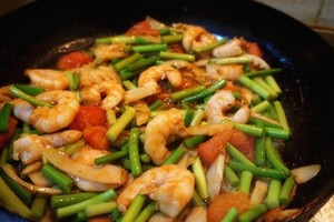 The practice measure of seafood chow mien 12