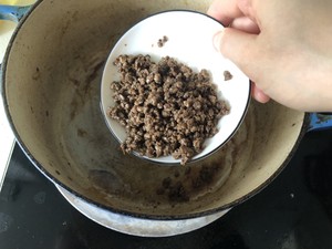The practice measure of soup of wax gourd of bamboo shoot of flat needle of Chinese cabbage of grandma of element ground meat 2
