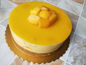 The practice measure of cake of mango Mu Si 13