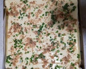 The practice measure that cake of sweet green dried meat floss coils 5