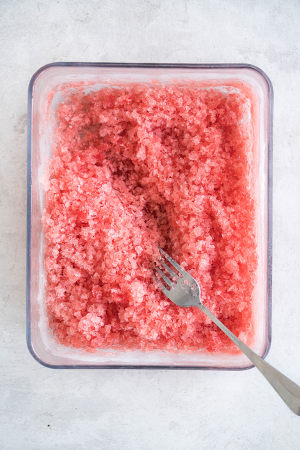 The most natural watermelon water ice (low candy edition) practice measure 5