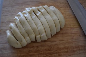 The king that have a side (solve to detailed of the gimmick that have a side from knead dough) practice measure 3