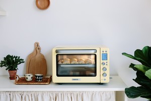 Milk biscuit coils the practice measure of cookbook of boreal vessel oven 19