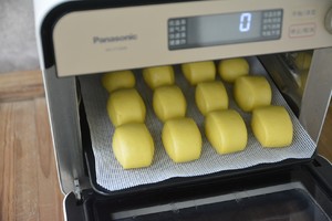 Candied lubricious steamed bread (ferment) practice measure 16