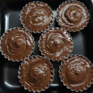 Chocolate lava cake (total figure Wen Chao is simple) practice measure 9