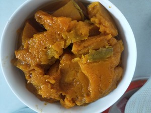 The practice measure that exceeds cake of simple pumpkin of the daily life of a family 2
