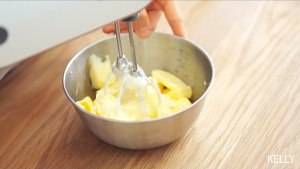 Soft and fragrant cheese coco sandwich is crisp cake / bake video biscuit piece the practice measure of 8 34