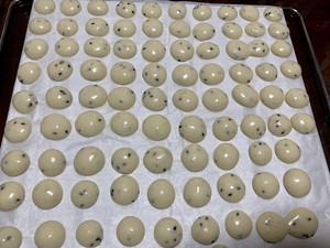 The practice measure of small biscuit of crisp of the anhydrous egg that do not have oil 4