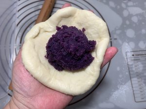 The practice measure that violet potato biscuit coils 9