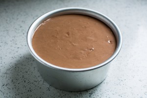 Cake of full-bodied chocolate Mu Si (6 inches) practice measure 15