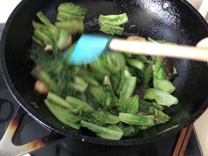 The practice measure of lettuce of braise of Xianggu mushroom of element oyster sauce 5