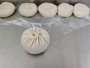 The baking steamed stuffed bun of delicious of simple and tough in season (wrap a constitution from the decoct that carry water) practice measure 6