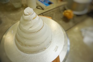 The practice measure of cake of christmas tree modelling 20