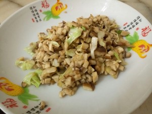 The practice measure of dumpling of element of Xianggu mushroom broccoli 2