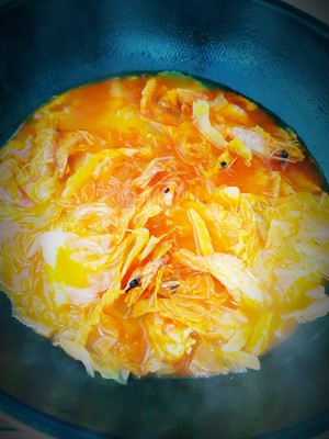 The practice step that shrimp takes shrimp rinse side 9