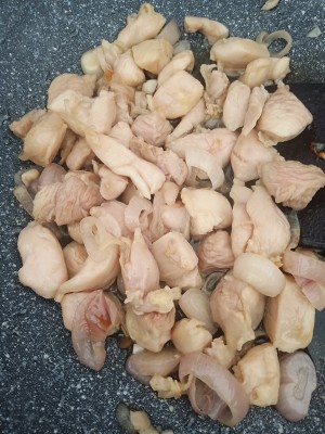 The practice measure of curry chicken meal 7