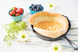 The practice measure of Dutch Baby of ｜ of heart of one second girl 3