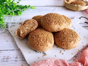 Sesame paste sesame seed cake, administrative levels is full, outside crisp in soft put cool not tough also practice measure 23