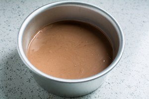 Cake of full-bodied chocolate Mu Si (6 inches) practice measure 13