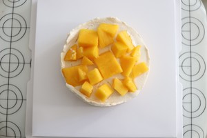 Exceed delicious [mango ice-cream cake] the practice measure that confidential recipe publicizes greatly 12