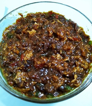 The practice measure of egg sauce 8