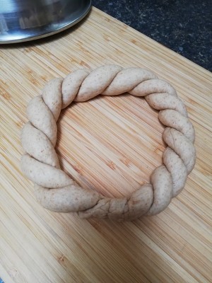 Biscuit of anadem of Christmas of 50% whole wheat (do not have candy edition without oil) practice measure 6