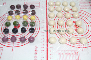 Violet potato of yoke crisp ~ , wipe perfect conjugal bliss of ~ of tea, raw ingredient, the practice move that makes ~ of crisp method of 6 kinds of yoke is added inside happy mid-autumn ~ 48