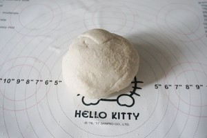 Need not the practice measure with the crisp shredded coconut stuffing of knead dough 4