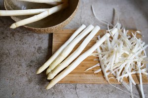The practice measure that brine boils white asparagus 2