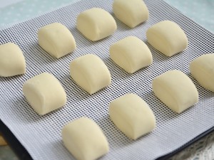 Candied lubricious steamed bread (ferment) practice measure 12