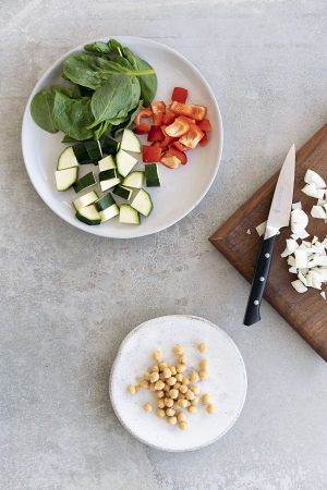 The practice measure of the quick worker curry that lets vegetable decay 1