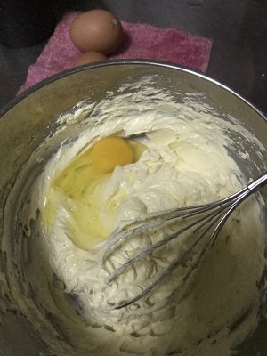 The practice measure of cake of unripe ketone cheese 3